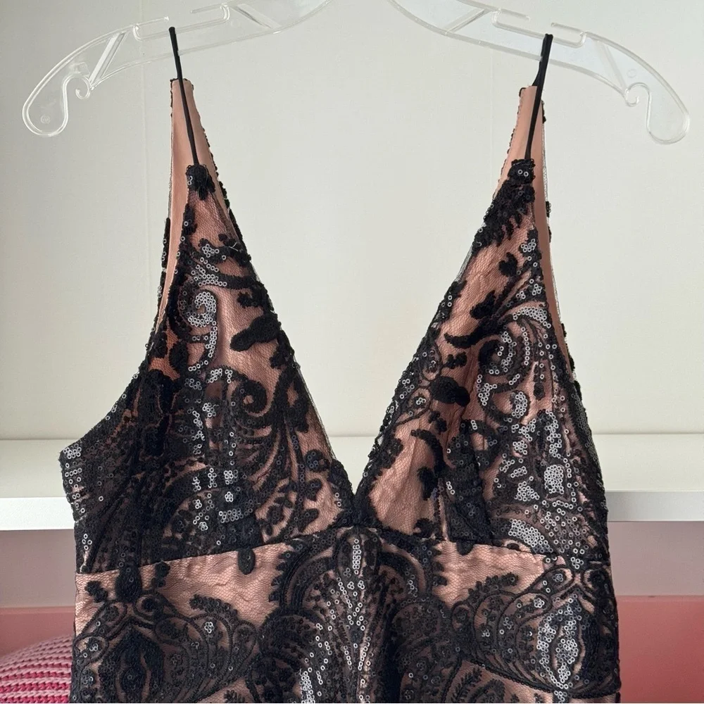 FREE PEOPLE Night Shimmers Sequin Mini Dress